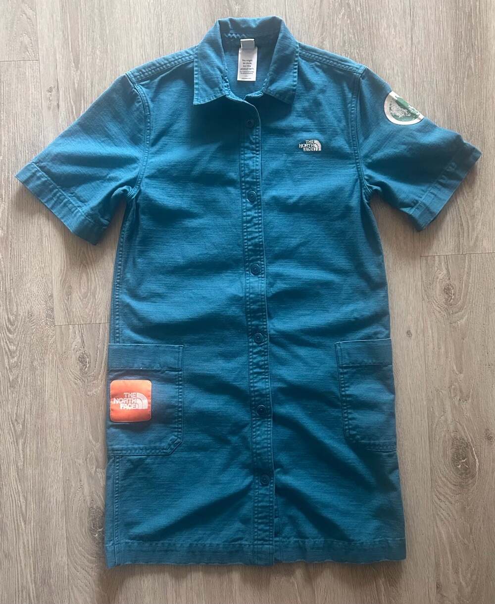 The North Face Women's Valley Shirt Dress with Patch Details